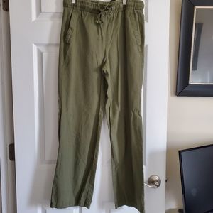 Olive green pants